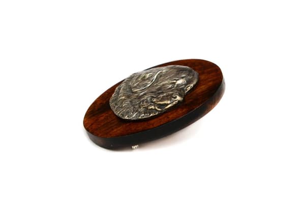Newfoundland, Newfoundland, Wodołaz - hundeudstillingsbroche, startnummer klip, Art-Dog hundenål
