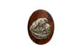 Miniatyrbillede 1 af 4: Newfoundland, Newfoundland, Wodołaz - hundeudstillingsbroche, startnummer klip, Art-Dog hundenål