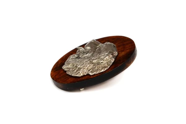 Berner Sennenhund, Berner Sennenhund I - hundeudstillingsbroche, startnummer klip, Art-Dog hundenål