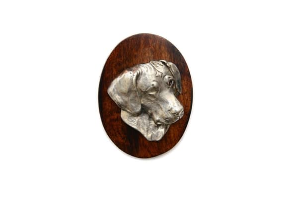 Rhodesian Ridgeback, afrikansk løvehund - hundeudstillingsbroche, startnummerklip, Art-Dog hundenål