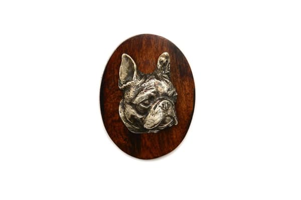 Boston Terrier, Boston Bull Terrier - hundeudstillingsbroche, løbsnummerklip, Art-Dog hundenål