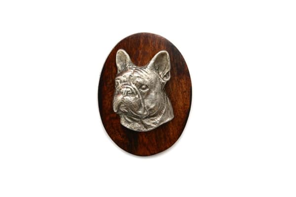 French Bulldog II - hundeudstillingsbroche, startnummer klip, Art-Dog hundenål