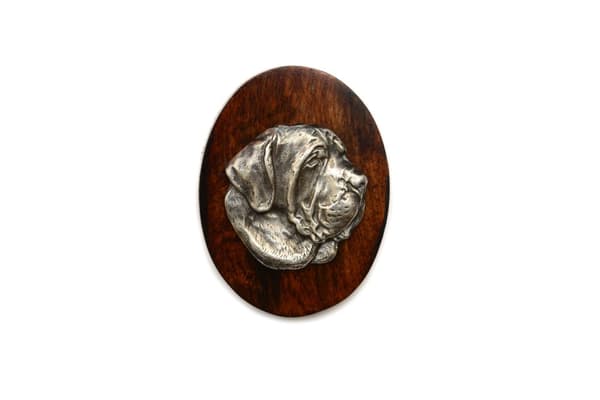 Fila Brasileiro, Brasilianmastiffi - koiranäyttelyn rintakoru, kilpailunumeroklipsi, Art-Dog koiranpinta