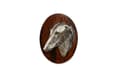 Miniatyrbillede 1 af 4: African Greyhound, Azawakh II - hundeudstillingsbroche, startnummerklip, Art-Dog hundenål
