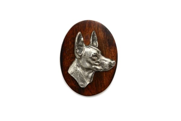 Faraos hund, maltesisk greyhound - hundeudstillingsbroche, startnummer klip, Art-Dog hundenål