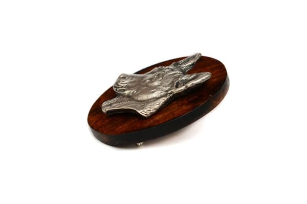 Basenji, Basenji, Congo Dog - hundeudstillingsbroche, startnummer klip, Art-Dog hundenål