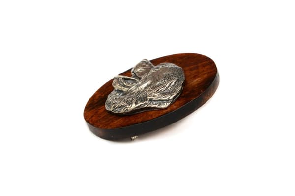 Berner Sennenhund, Berner Sennenhund - hundeudstillingsbroche, startnummerklip, hundenål fra Art-Dog