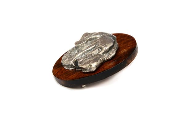 Spanish Mastiff - broche til en hundeudstilling, klip til et startnummer, pin med en hund af Art-Dog