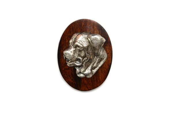 Tosa Inu, Tosa-inu, Japanese Mastiff - hundeudstillingsbroche, løbsnummerklip, Art-Dog hundenål