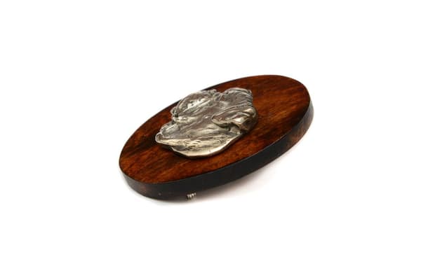 Bullmastiff, Bulmastiff II - hundeudstillingsbroche, startnummer klip, Art-Dog hundenål