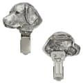 Miniatyrbillede 1 af 9: Labrador Retriever - broche med clips, startnummerholder, forsølvet nål til hundeudstillinger af Art-Dog