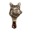 Miniatyrbillede 1 af 6: Welsh Corgi - broche med clips, startnummerholder, forsølvet hundeudstillingsnål af Art-Dog