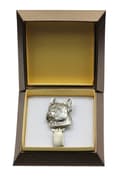 Miniatyrbillede 2 af 10: Fransk bulldog - broche med clips, startnummerholder, gave til hundeudstilling af Art-Dog
