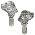 Miniatyrbillede 1 af 10: Staffordshire Bull Terrier, Staffik, Staffi - broche med clips, startnummerholder, gave til en hundeudstilling af Art-Dog