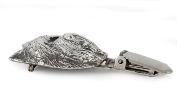 Cairn Terrier - broche med clips, startnummerholder, gave til hundeudstilling af Art-Dog