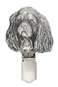Miniatyrbillede 3 af 10: Hovawart - broche med clips, startnummerholder, gave til hundeudstilling af Art-Dog