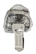 Miniatyrbillede 5 af 10: Hovawart - broche med clips, startnummerholder, gave til hundeudstilling af Art-Dog