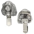 Miniatyrbillede 1 af 10: Hovawart - broche med clips, startnummerholder, gave til hundeudstilling af Art-Dog