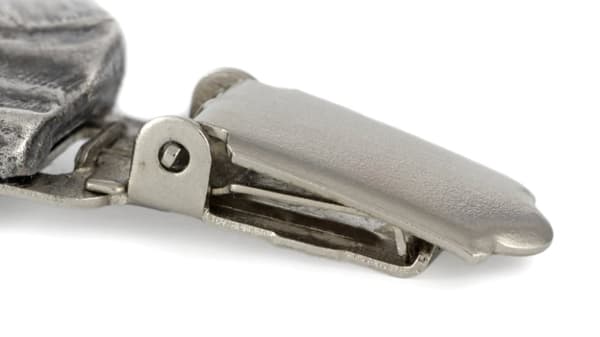 Cane Corso Italiano - broche med clips, startnummerholder, gave til en hundeudstilling af Art-Dog