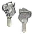Miniatyrbillede 1 af 10: Cane Corso Italiano - broche med clips, startnummerholder, gave til en hundeudstilling af Art-Dog