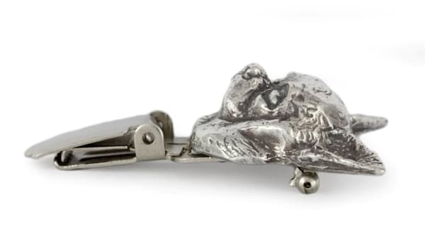 Korthåret Chihuahua I - broche med clips, startnummerholder, gave til hundeudstilling af Art-Dog