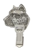 Miniatyrbillede 5 af 10: Presa Canario, Grand Danois - broche med clips, startnummerholder, gave til en hundeudstilling af Art-Dog