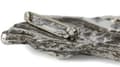Miniatyrbillede 8 af 10: Presa Canario, Grand Danois - broche med clips, startnummerholder, gave til en hundeudstilling af Art-Dog