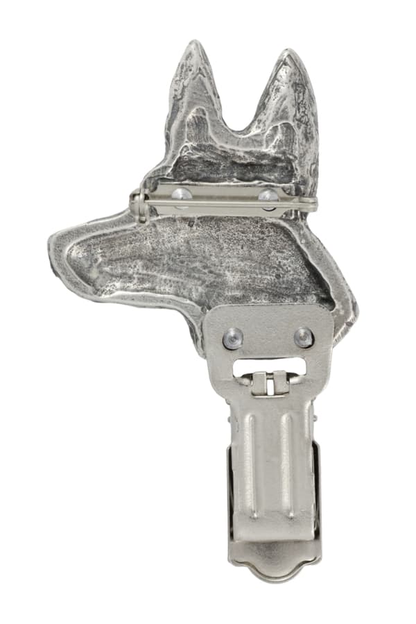 Faraos hund, maltesisk greyhound - broche med clips, startnummerholder, gave til hundeudstilling af Art-Dog