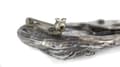 Miniatyrbillede 8 af 10: Bouvier des Flandres - broche med clips, startnummerholder, gave til hundeudstilling af Art-Dog
