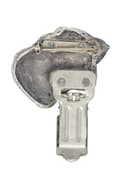 Miniatyrbillede 5 af 10: Schnauzer, Schnauzer I - broche med clips, startnummerholder, gave til hundeudstilling af Art-Dog