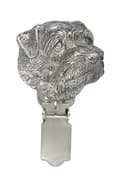 Miniatyrbillede 3 af 10: Norfolk Terrier - broche med clips, startnummerholder, gave til hundeudstilling af Art-Dog