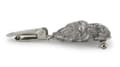 Miniatyrbillede 10 af 10: Norfolk Terrier - broche med clips, startnummerholder, gave til hundeudstilling af Art-Dog