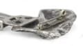 Miniatyrbillede 4 af 5: Persisk greyhound, Saluki - broche med clips, startnummerholder, gave til hundeudstilling af Art-Dog