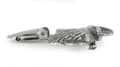 Miniatyrbillede 6 af 6: Whippet, engelsk Greyhound - broche med clips, startnummerholder, gave til hundeudstilling af Art-Dog