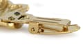 Miniatyrbillede 7 af 11: Doberman, Dobermann - broche med clips, guldbelagt holder til startnummeret, elegant nål til hundeudstillinger af Art-Dog