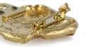 Miniatyrbillede 9 af 11: Staffordshire Bull Terrier, Staffik, Staffi - broche med clips, guldbelagt startnummerholder, elegant hundeudstillingsnål fra Art-Dog