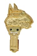 Miniatyrbillede 3 af 11: Bull terrier, Bull Terrier - broche med clips, forgyldt holder til startnummer, elegant nål til en hundeudstilling af Art-Dog