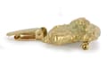 Miniatyrbillede 5 af 11: Irsk ulvehund, irsk ulvehund - broche med clips, guldbelagt startnummerholder, elegant hundeudstillingsnål fra Art-Dog