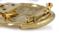 Miniatyrbillede 9 af 11: Bouvier des Flandres - broche med clips, guldbelagt holder til startnummer, elegant nål til hundeudstilling af Art-Dog
