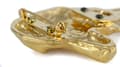 Miniatyrbillede 8 af 11: Langhåret gravhund - broche med clips, guldbelagt holder til startnummer, elegant nål til hundeudstilling af Art-Dog