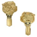 Miniatyrbillede 1 af 11: Norfolk Terrier - broche med clips, guldbelagt startnummerholder, elegant hundeudstillingsnål fra Art-Dog