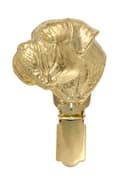 Miniatyrbillede 3 af 11: Bullmastiff, Bulmastiff - broche med clips, forgyldt holder til et startnummer, en gave til en hundeudstilling af Art-Dog