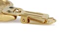 Miniatyrbillede 8 af 11: Bullmastiff, Bulmastiff - broche med clips, forgyldt holder til et startnummer, en gave til en hundeudstilling af Art-Dog