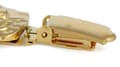 Miniatyrbillede 7 af 11: Fransk bulldog - broche med clips, forgyldt startnummerholder, gave til hundeudstilling af Art-Dog