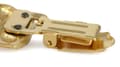 Miniatyrbillede 8 af 11: Fransk bulldog - broche med clips, forgyldt startnummerholder, gave til hundeudstilling af Art-Dog