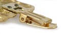 Miniatyrbillede 8 af 11: Irsk ulvehund, irsk ulvehund - broche med clips, forgyldt startnummerholder, gave til en hundeudstilling af Art-Dog