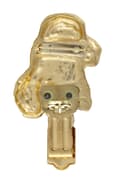 Miniatyrbillede 4 af 11: Engelsk Cocker Spaniel - broche med clips, guldbelagt startnummerholder, gave til en hundeudstilling af Art-Dog