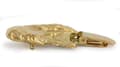 Miniatyrbillede 6 af 11: Engelsk Cocker Spaniel - broche med clips, guldbelagt startnummerholder, gave til en hundeudstilling af Art-Dog