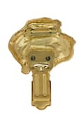 Miniatyrbillede 4 af 11: Stor griffon vendéen, Grand Griffon Vendéen - broche med clips, guldbelagt holder til startnummer, gave til hundeudstilling af Art-Dog
