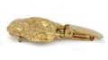 Miniatyrbillede 6 af 11: Stor griffon vendéen, Grand Griffon Vendéen - broche med clips, guldbelagt holder til startnummer, gave til hundeudstilling af Art-Dog